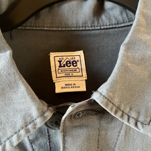 NWOT Lee coveralls size S grey - Picture 2 of 13